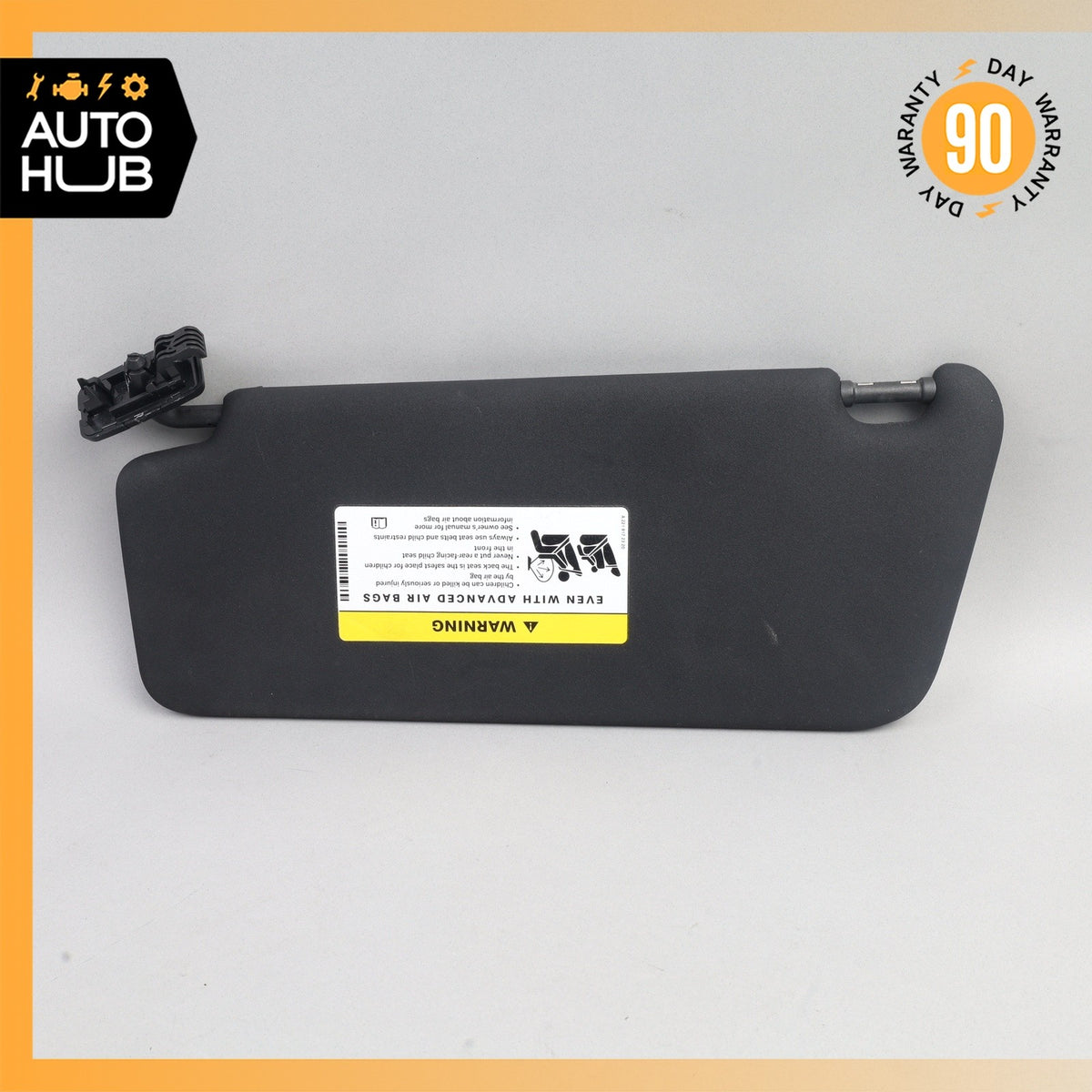 11-17 Mercedes W207 E400 E350 Right Passenger Side Sun Visor Shade Sunvisor OEM - photo 8