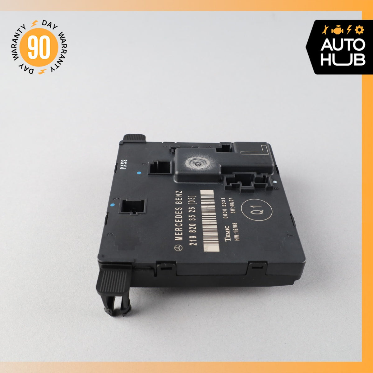 06-11 Mercedes W219 CLS550 CLS55 Rear Left Door Control Module 2198200226 OEM - photo 4