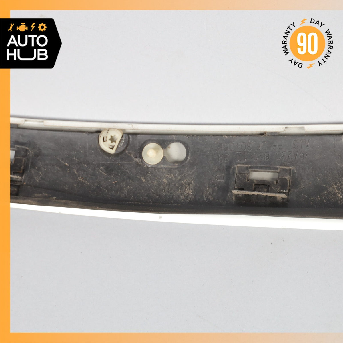03-08 Mercedes R230 SL550 SL55 Front Right Windshield A Pillar Molding Cover OEM - photo 14