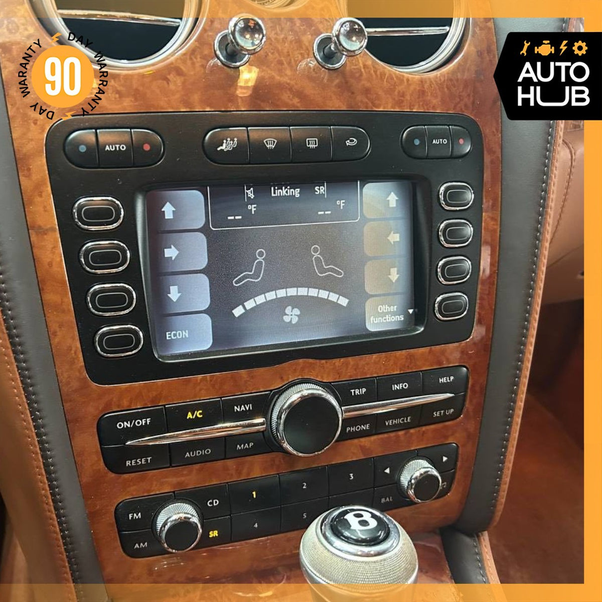 08-09 Bentley Continental GTC GT Command Head Unit Navigation Radio OEM 43k - photo 2