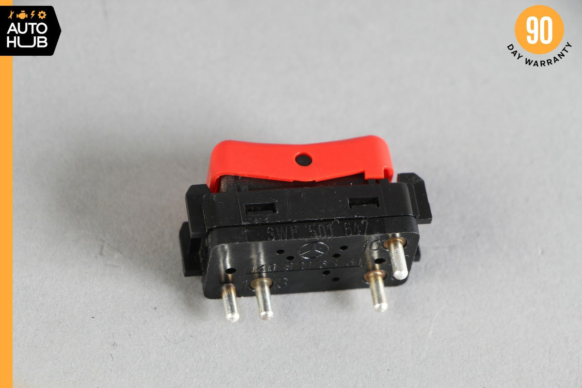 96-02 Mercedes R230 SL500 SL320 Hazard Warning Light Switch Button 1408216451 - photo 3