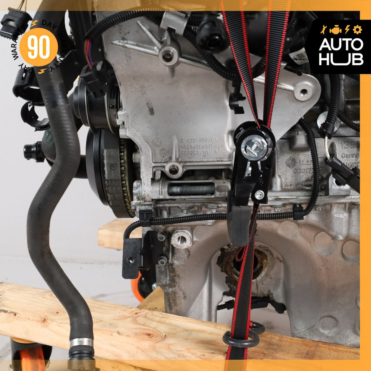 12-18 BMW F15 X5 40e 228i 528i AWD 2.0L N20 Engine Motor Assembly w/ Turbo OEM - photo 14