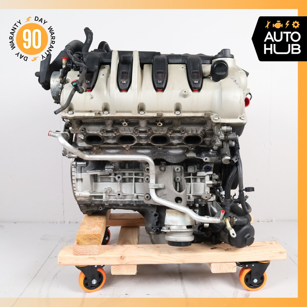13-14 Porsche Cayenne 958 GTS 4.8L V8 Engine Motor Assembly M48.02 OEM 96k - photo 5