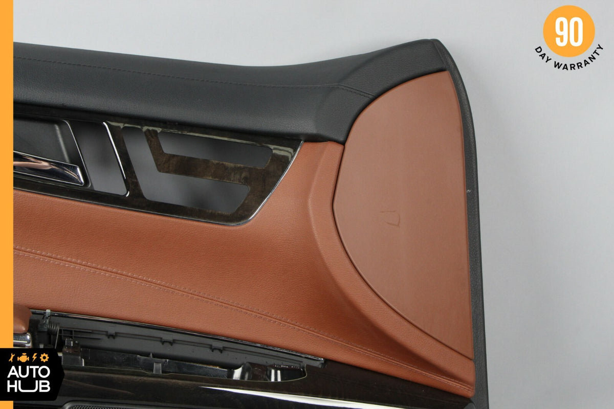 07-10 Mercedes W216 CL550 Front Left Driver Side Interior Door Panel OEM - photo 4