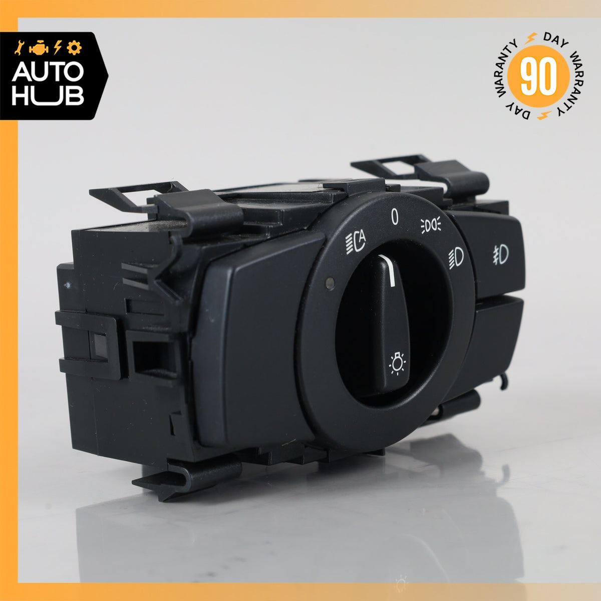 BMW E90 328i 330i Dashboard Headlight Lamp Control Switch OEM 67k - photo 3