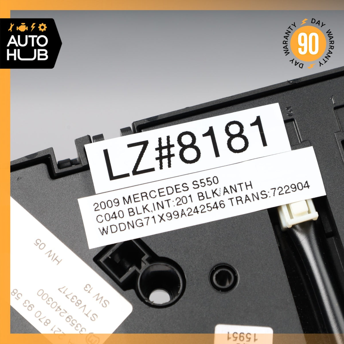 07-14 Mercedes W221 S550 S400 CL550 Front Right Side Seat Control Switch OEM - photo 13