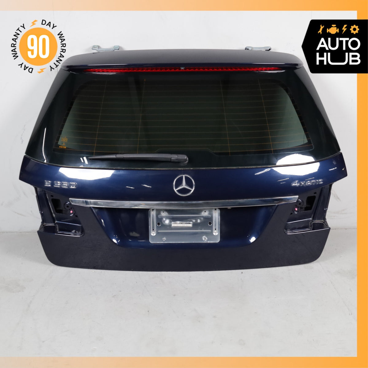 11-16 Mercedes W212 E350 Wagon Trunk Lid Tailgate Hatch Shell w/Glass OEM 77k - photo 2