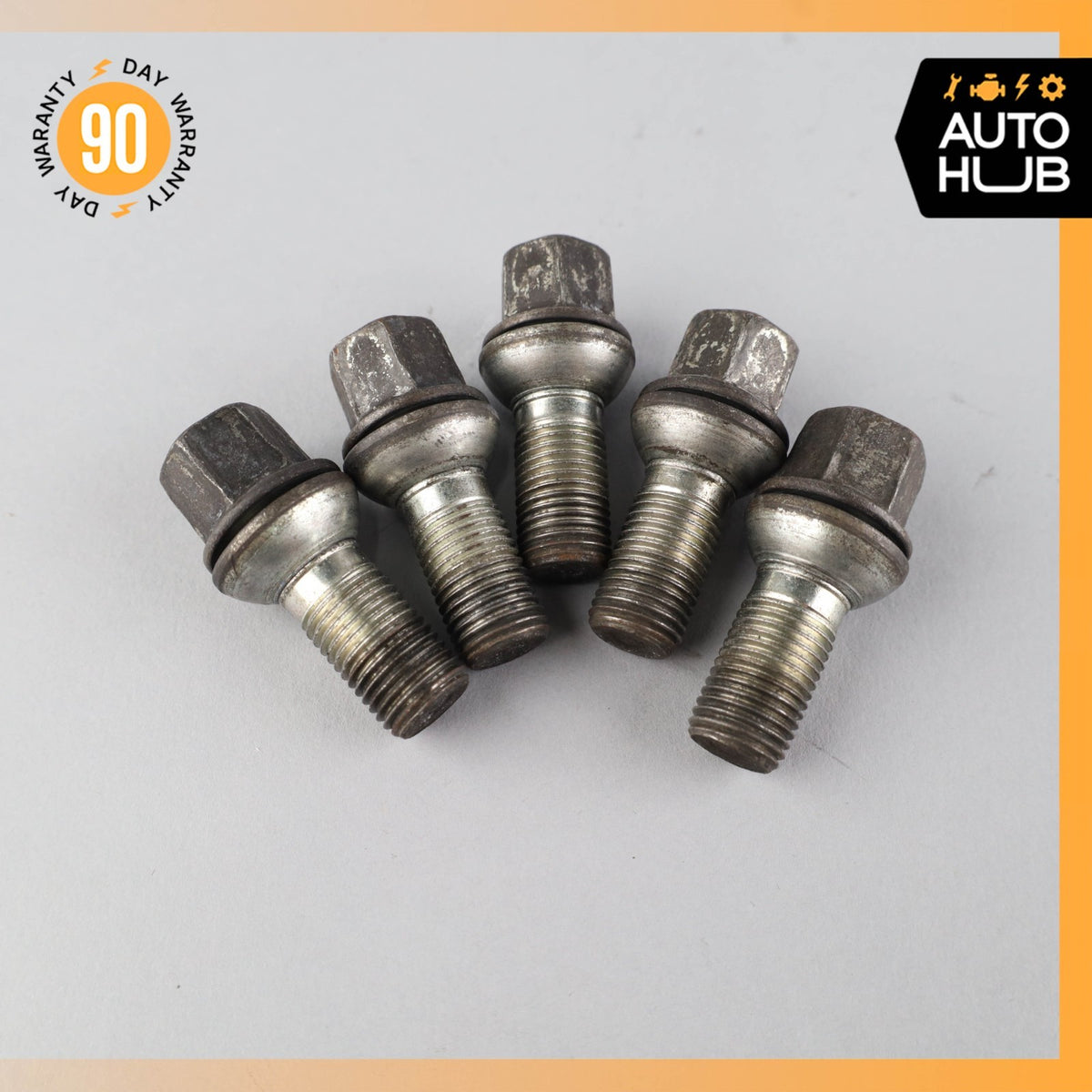 Audi C7 S6 Wheel Rim Lug Nut Bolt Set of 5 WHT002438 OEM - photo 4