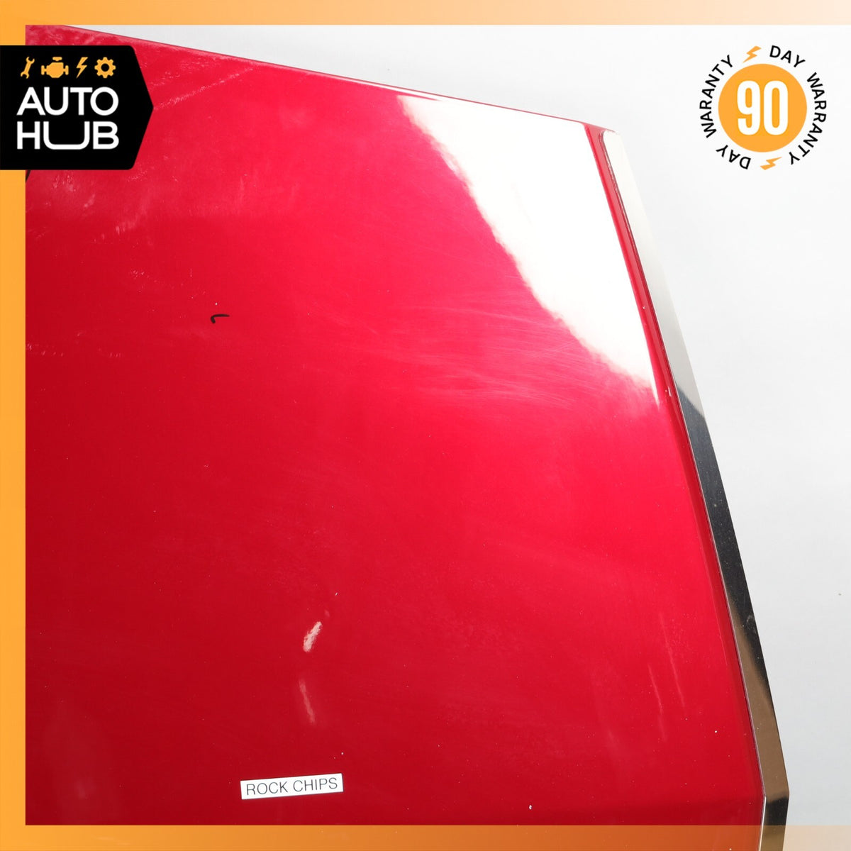 04-08 Cadillac XLR Hood Cover Panel Assembly Red 10340278 OEM 58k - photo 9