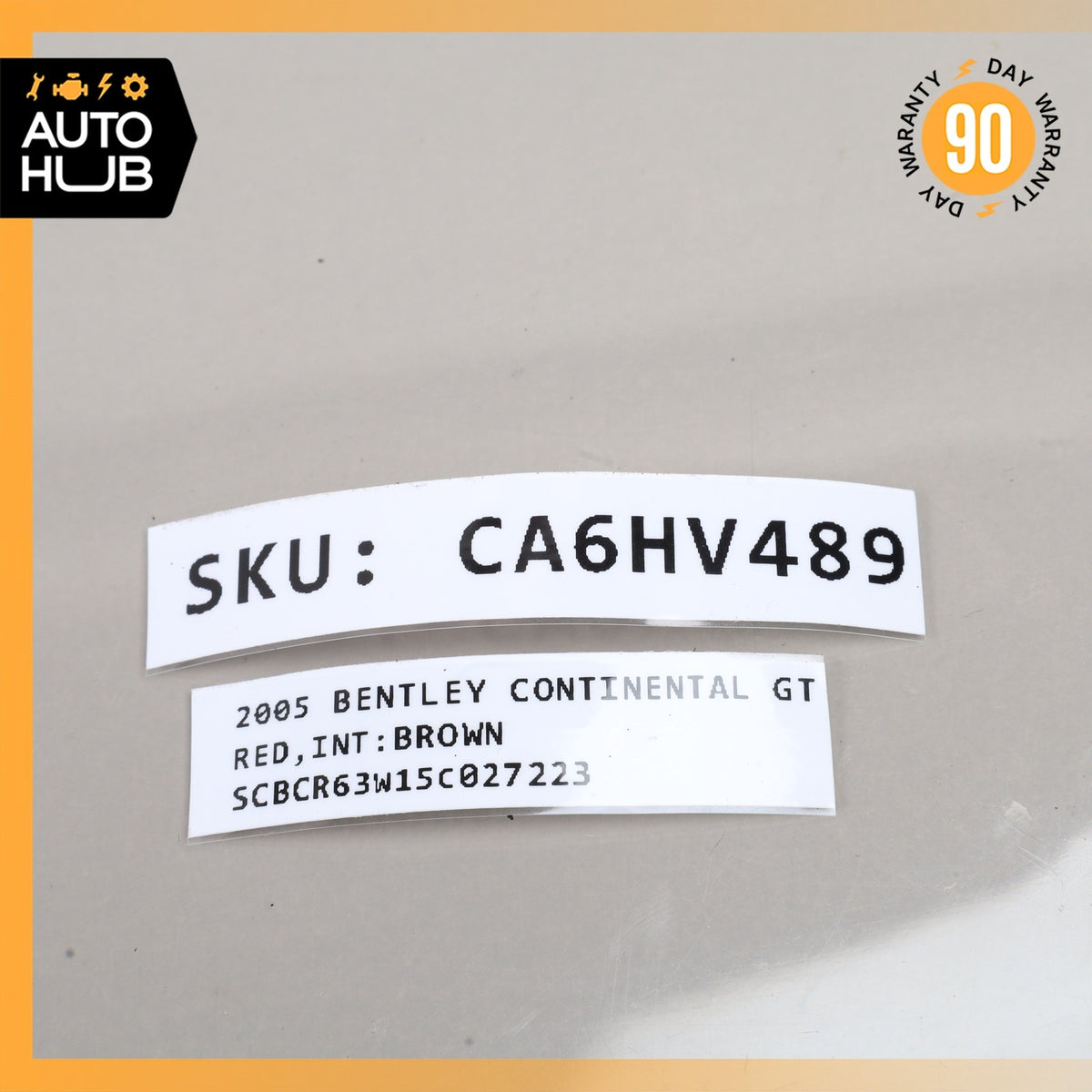 Bentley Continental GT GTC Front or Rear Center Bumper Parking Sensor PDC OEM - photo 8