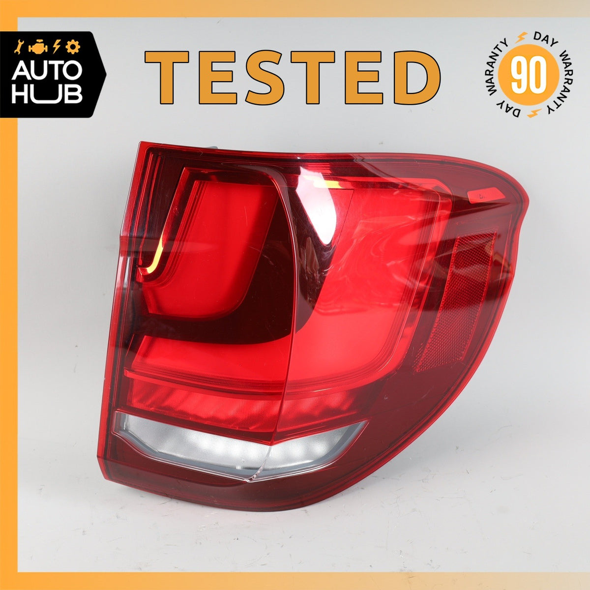 14-18 BMW F15 X5 Rear Right Taillight Tail Light Lamp LED 7290104 OEM - photo 1