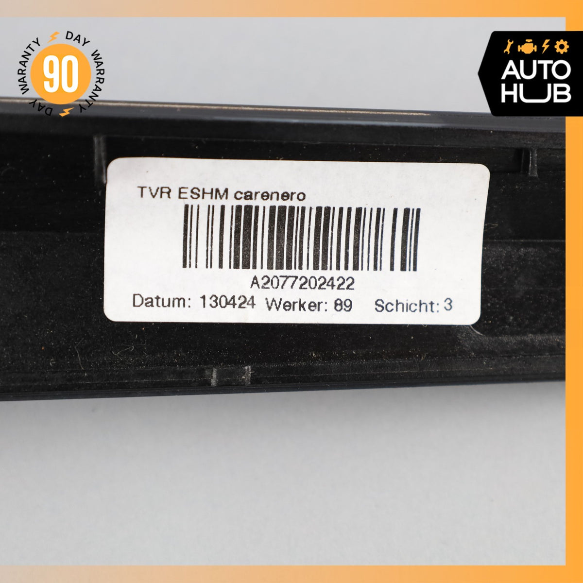 14-17 Mercedes W207 E350 E550 Front Right Door Panel Bezel Trim Wood OEM - photo 10