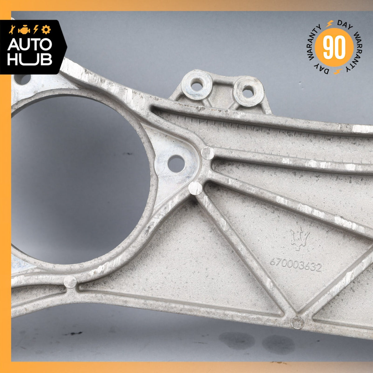 14-20 Maserati Ghibli Quattroporte SQ4 AWD Gearbox Transmission Mount Bracket - photo 4