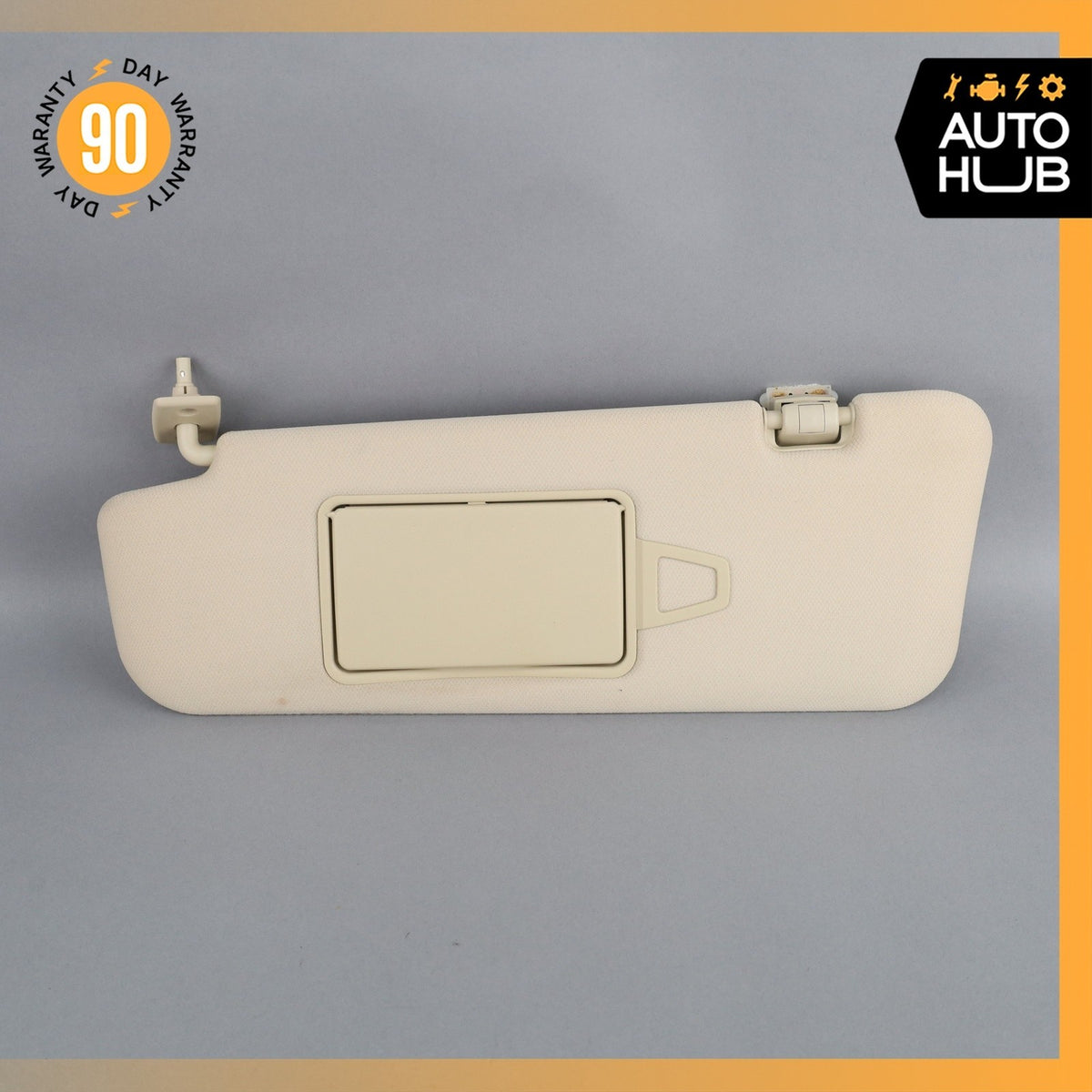 06-11 Mercedes W219 CLS550 CLS500 Front Left Side Sunvisor Sun Visor Beige OEM - photo 1