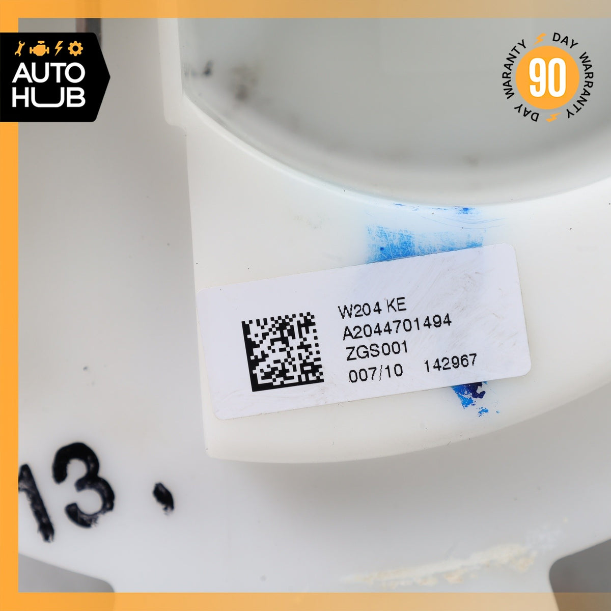 08-12 Mercedes W207 E550 Left Side Fuel Pump Level Sending Unit OEM 76k - photo 15