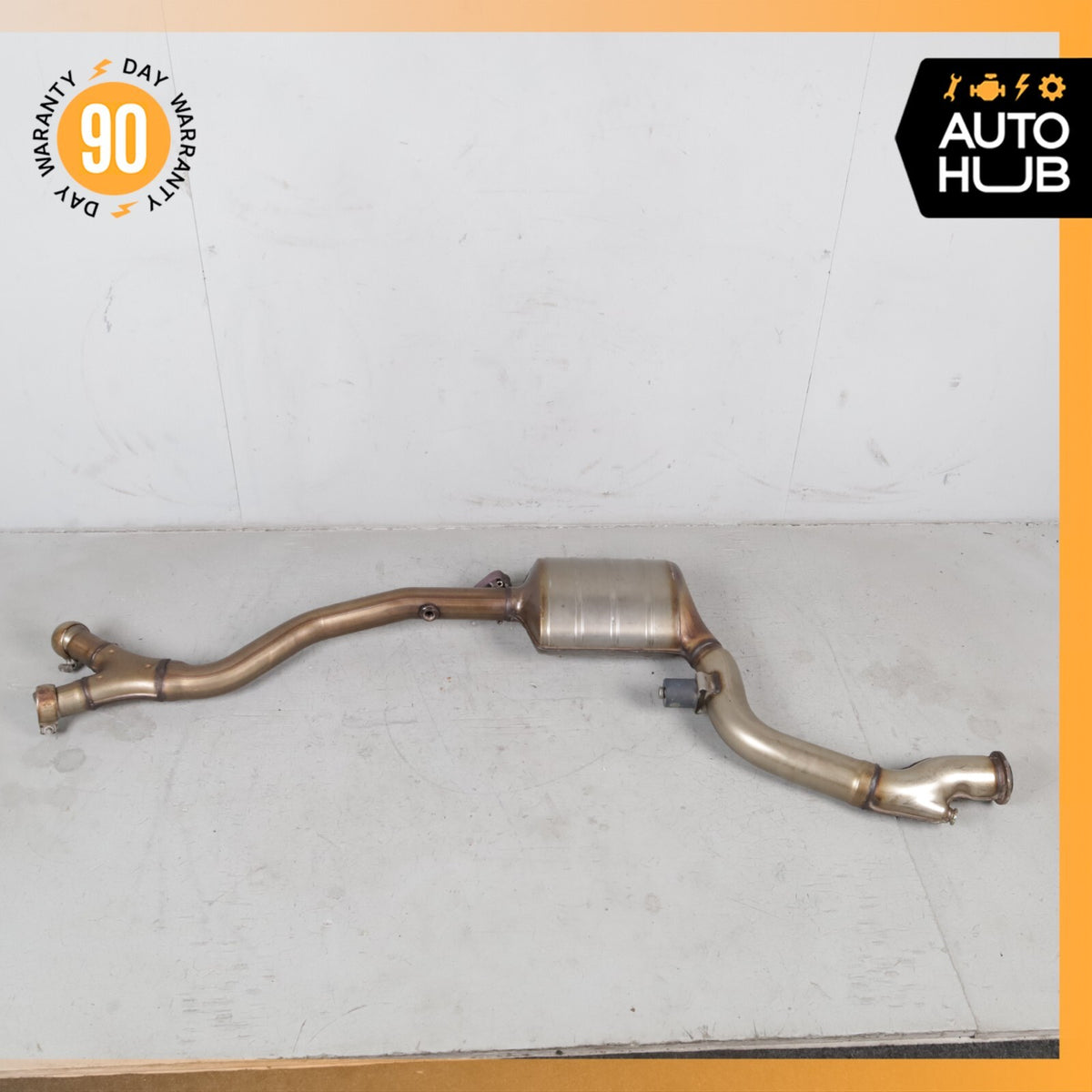 09-11 Mercedes W164 ML350 ML320 BlueTec Engine Exhaust Downpipe 1644902100 OEM - photo 7