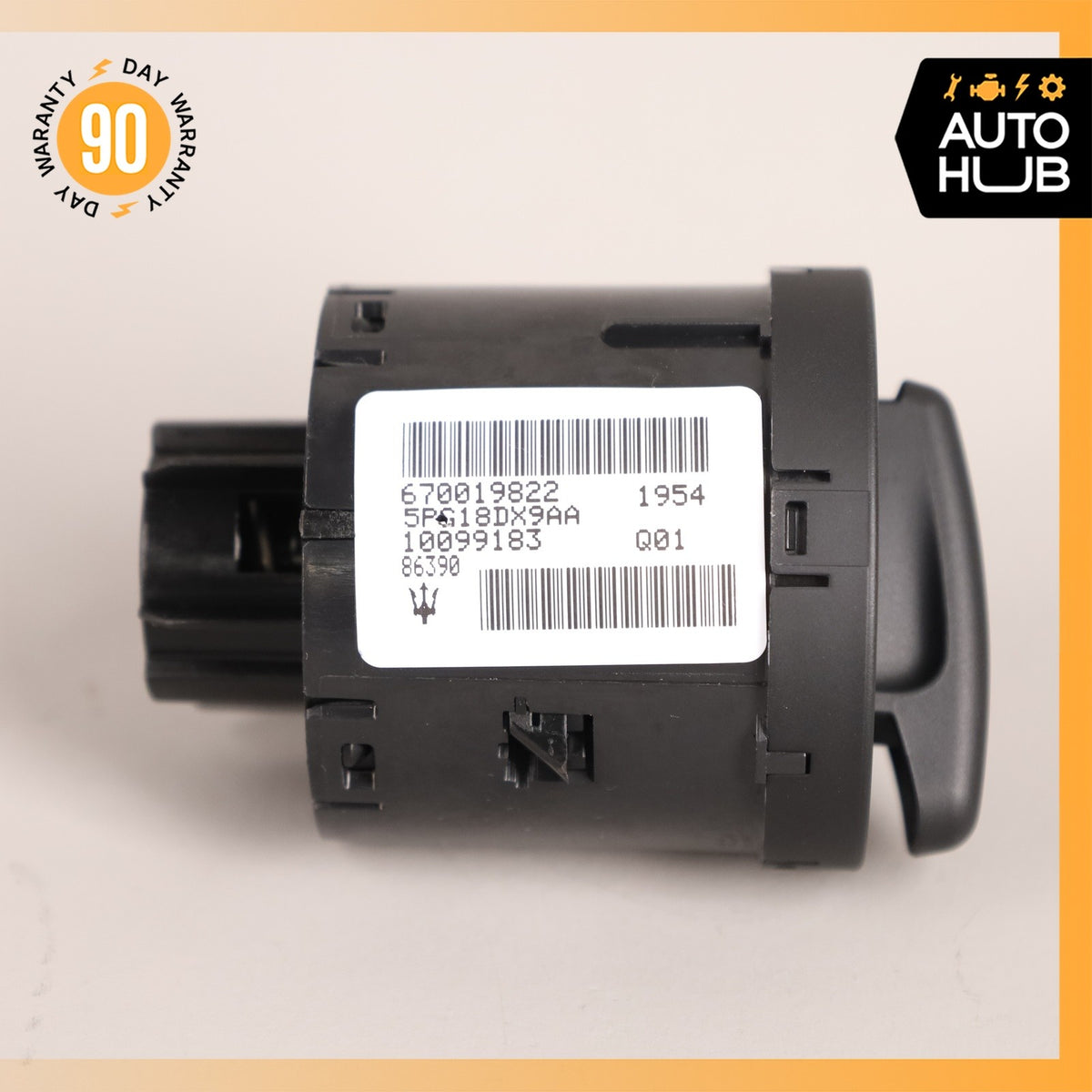 14-22 Maserati Ghibli M157 Headlight Control Switch 670019822 OEM - photo 5