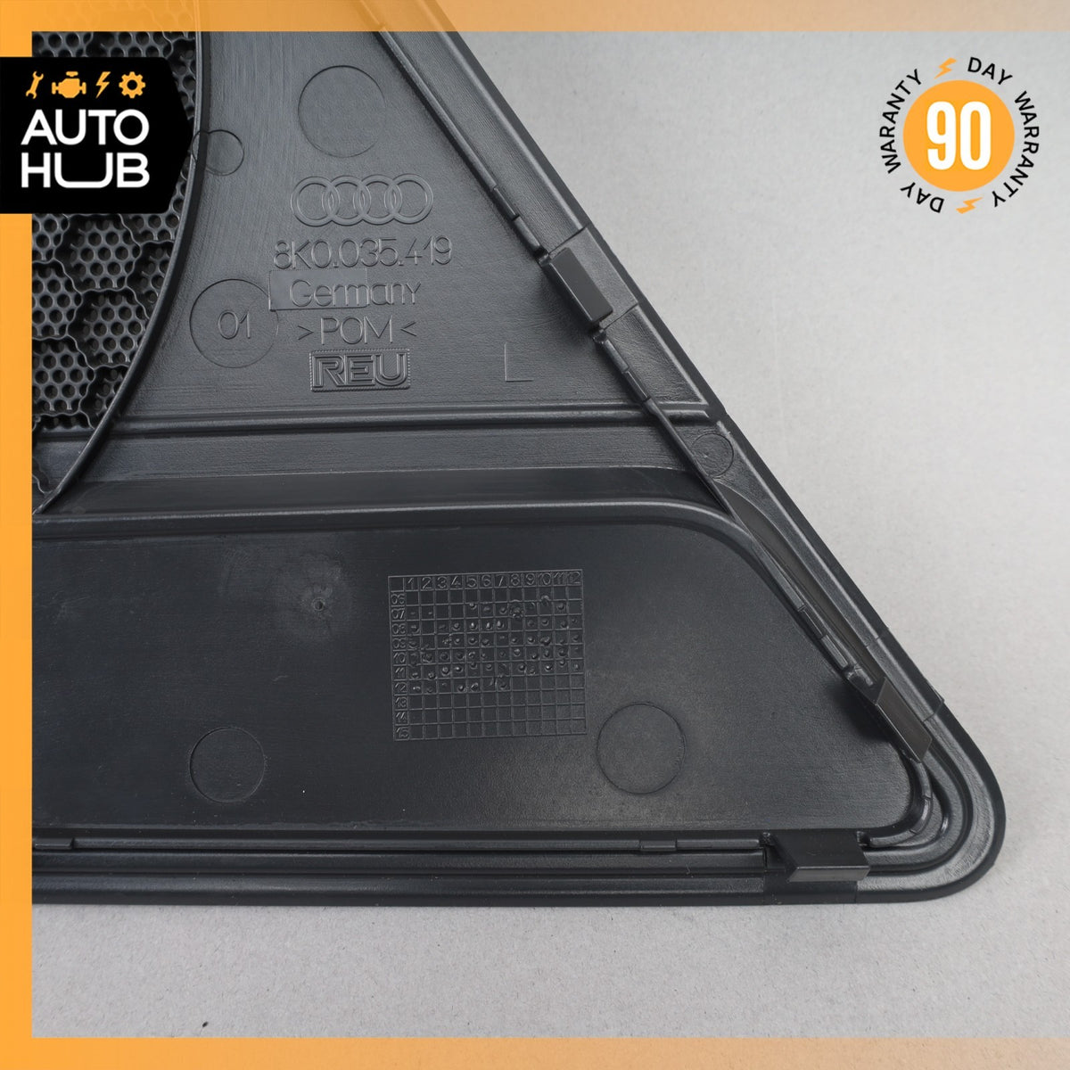 Audi B8 A4 Front Left Driver Door Speaker Cover Panel Grille Trim 8K0035419 OEM - photo 11
