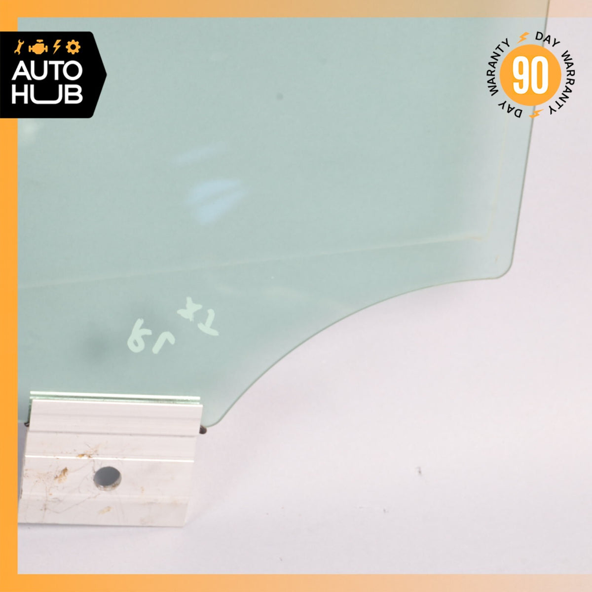 10-19 Jaguar X351 XJ XJR Rear Left Side Door Window Glass AW93F25713AD OEM 37k - photo 6