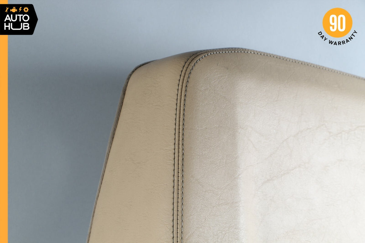 90-02 Mercedes R129 SL500 300SL Right Side Seat Backrest Cover Panel Trim Beige - photo 5