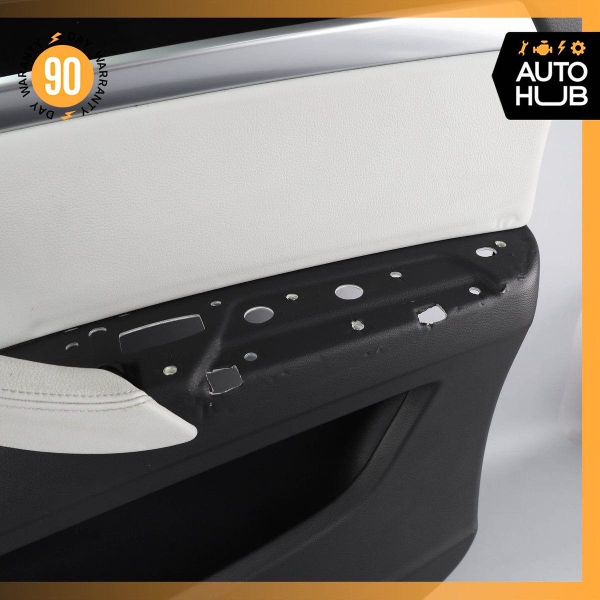 08-14 BMW E71 X6M Front Right Side Interior Door Panel 51417243722 OEM 62k - photo 10