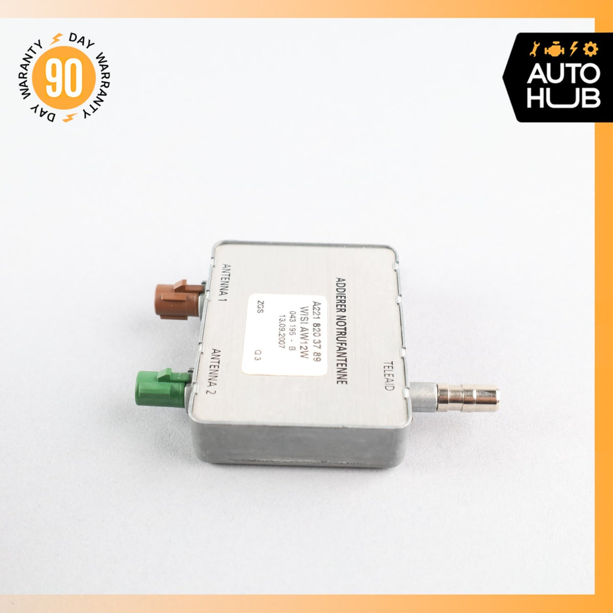 07-17 Mercedes W221 S550 S63 S600 Antenna Amplifier AMP Splitter Module OEM - photo 4