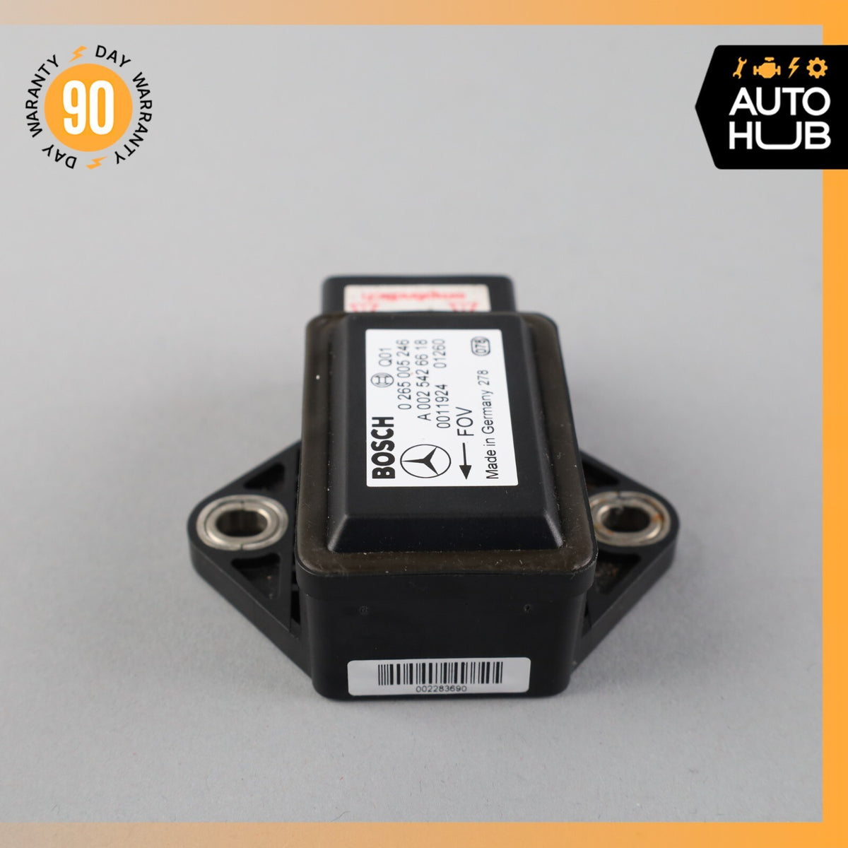 03-06 Mercedes R230 SL500 S430 CL500 Yaw Turn Rate Acceleration Sensor OEM - photo 4