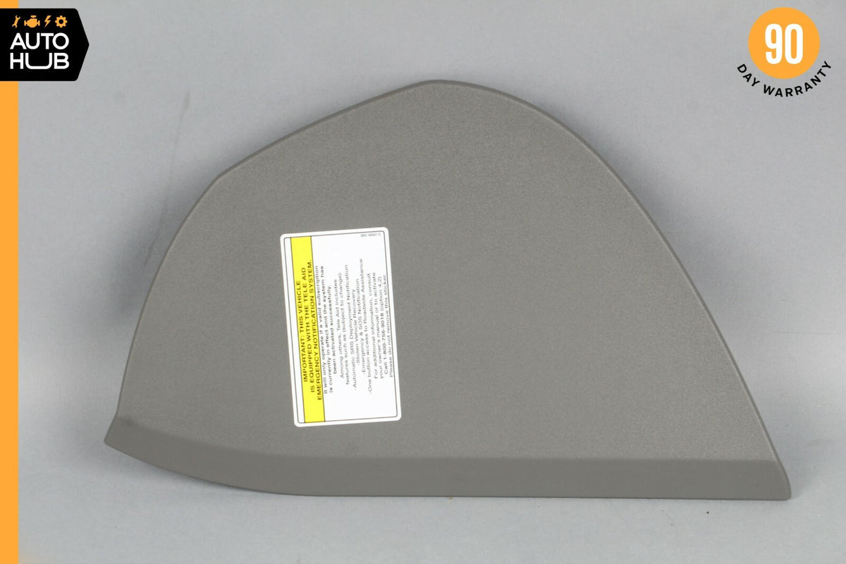 07-14 Mercedes W216 CL550 Dashboard Dash Board Trim Panel Left Gray OEM - photo 1