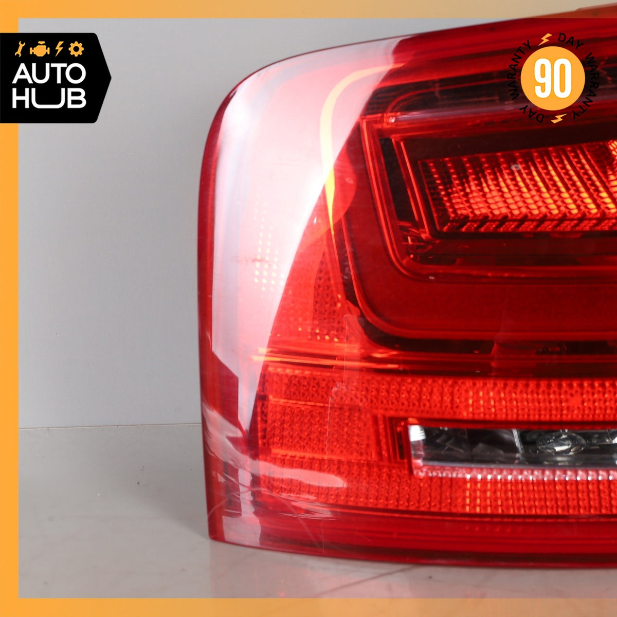 11-14 Audi D4 A8 Rear Left Driver Side LED Outer Tail Light Assembly OEM - photo 4