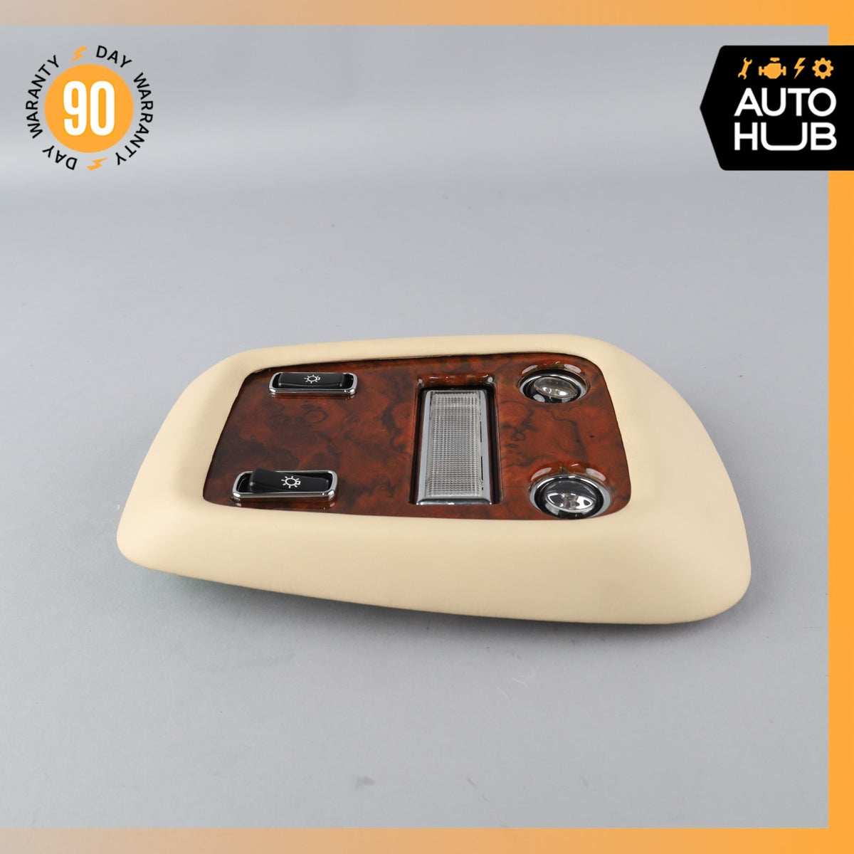 00-02 Rolls Royce Seraph / Bentley Arnage Rear Overhead Dome Light Lamp Wood OEM - photo 8