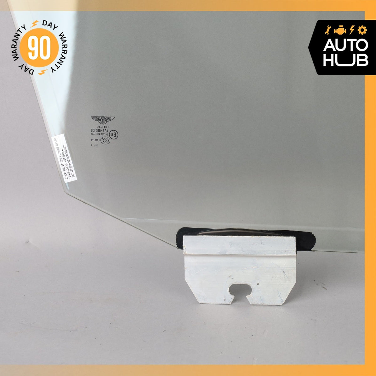 06-13 Bentley Continental Flying Spur Front Left Side Door Window Glass OEM - photo 21