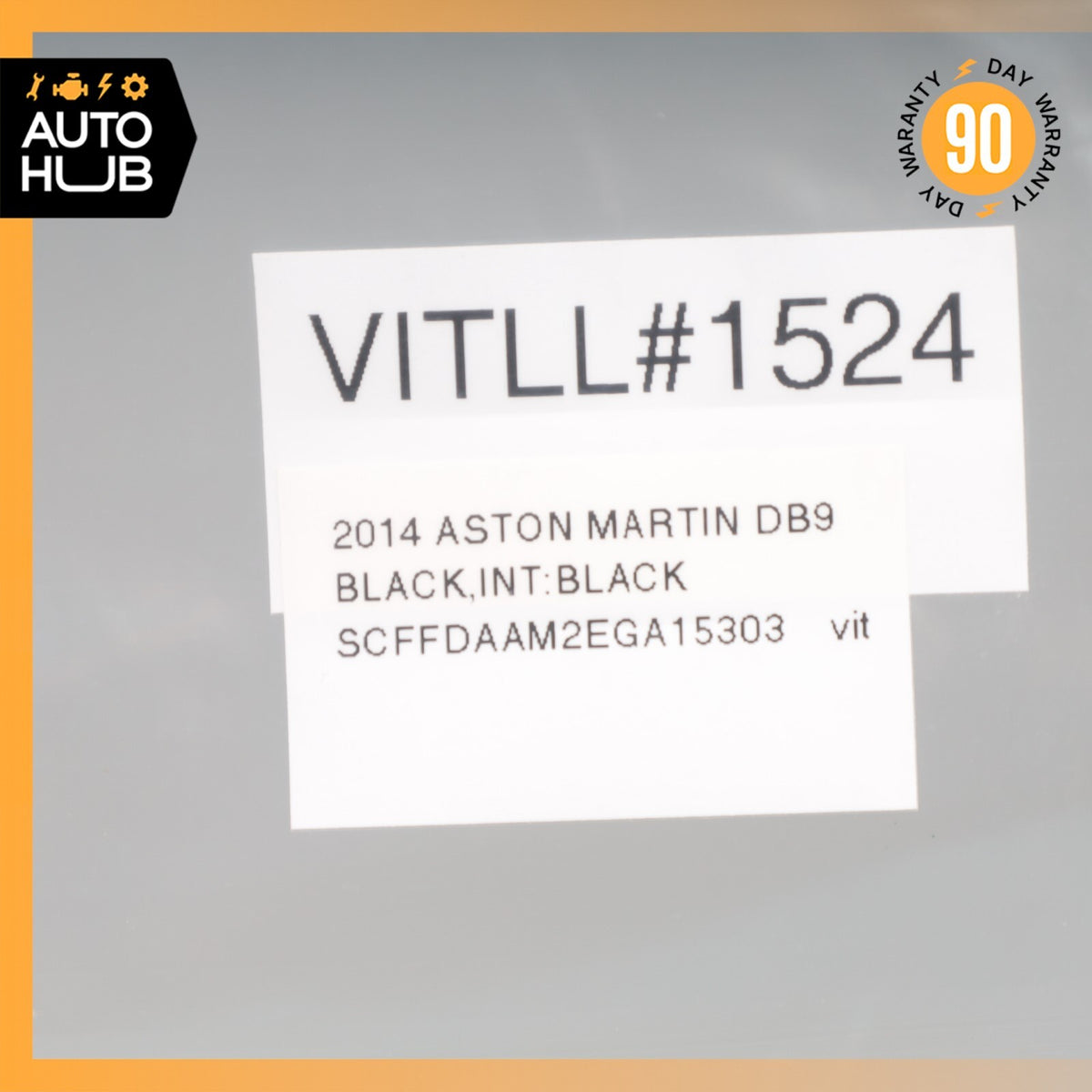 2014 Aston Martin DB9 Windshield Wiper Switch 1X4317A553AD OEM - photo 13