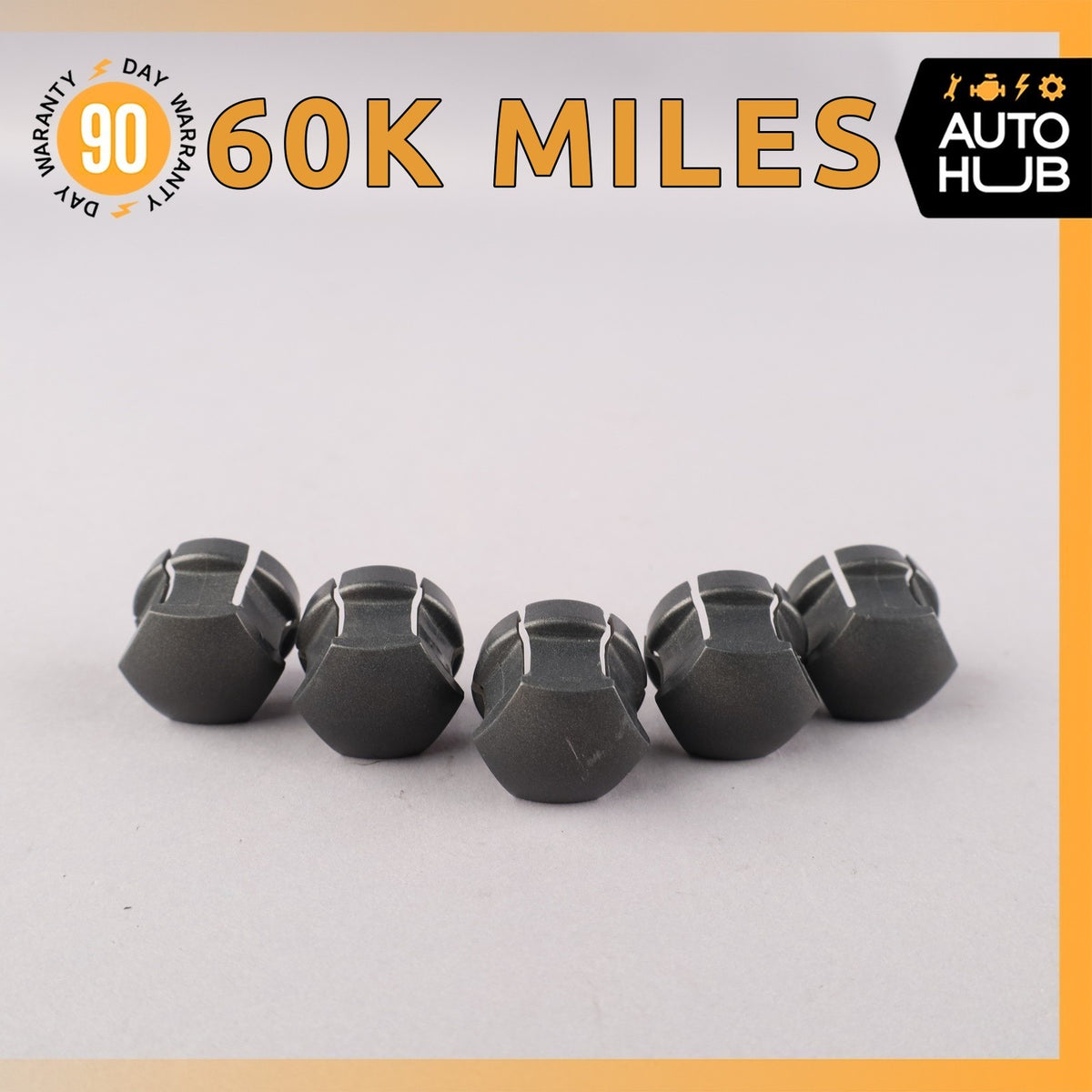 19-25 Volvo S60 Wheel Rim Lug Nut Bolt Cap Cover Set of 5 OEM 60k - photo 1