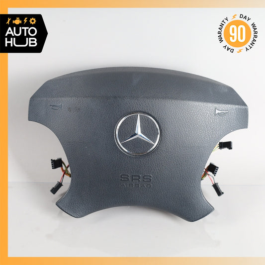 00-06 Mercedes W220 S430 CL500 Steering Wheel Air Bag Black 2204602498 OEM - photo 1