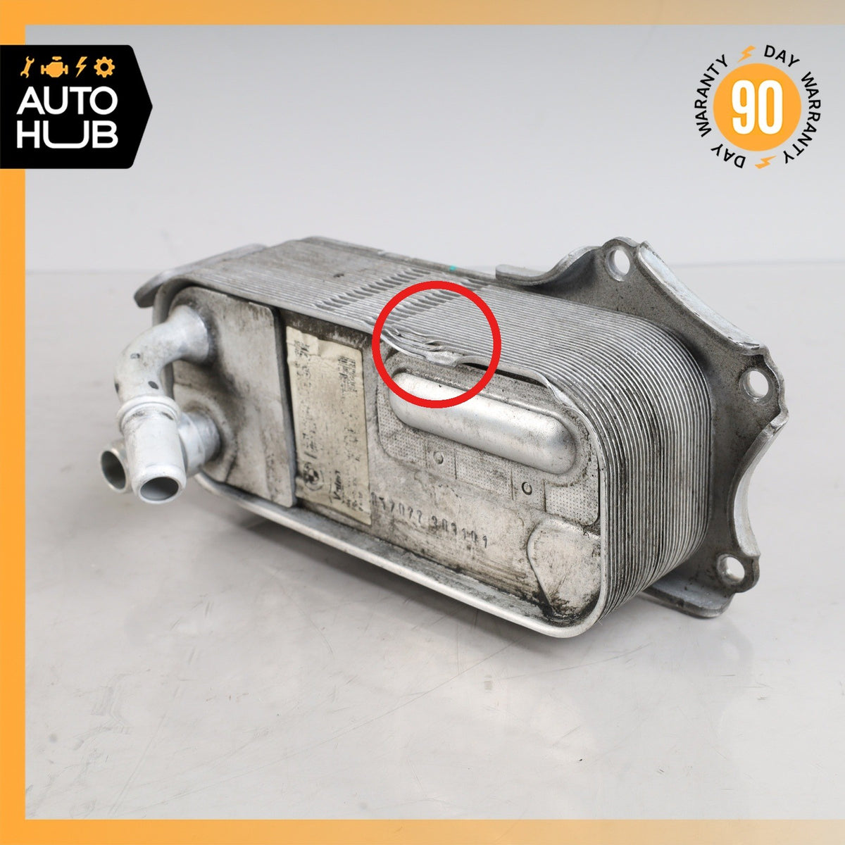 11-18 BMW F25 X3 X4 Transmission Oil Cooler Heat Exchanger OEM - photo 4