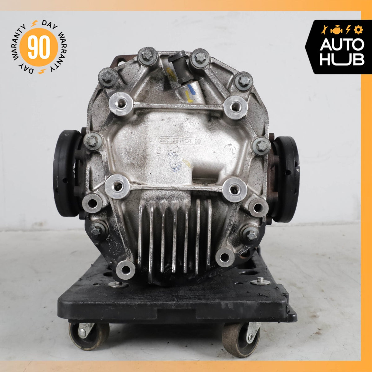 03-06 Mercedes W215 CL55 S55 Rear Axle Carrier Differential Diff 2.65 OEM - photo 7