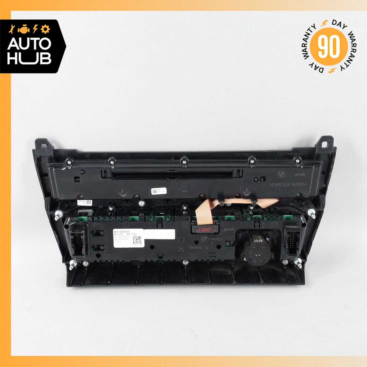 BMW F10 528i 550i AC A/C Automatic Heater Climate Control Switch OEM - photo 12