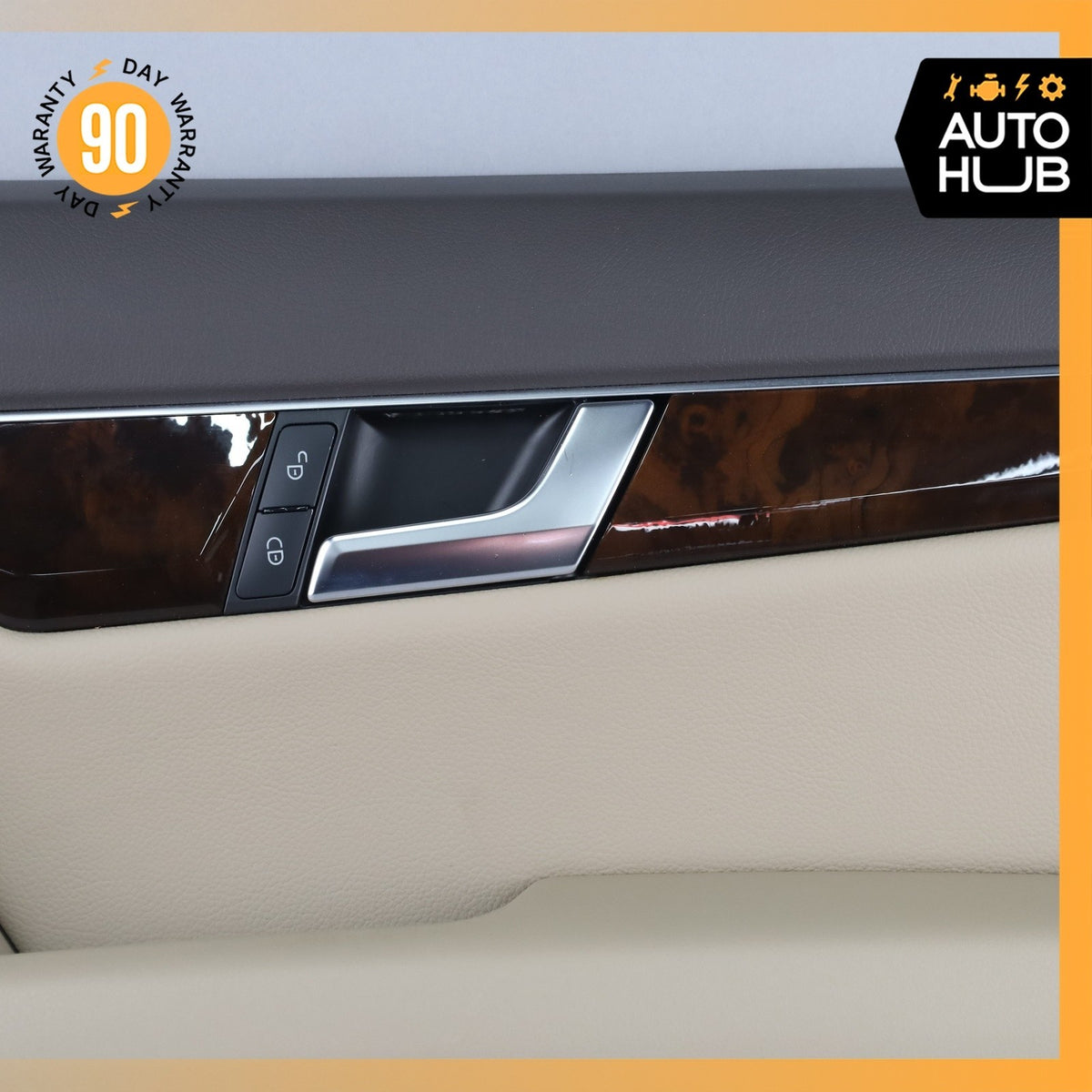 08-14 Mercedes W204 C250 C300 C350 Front Right Interior Door Panel OEM 78k - photo 3