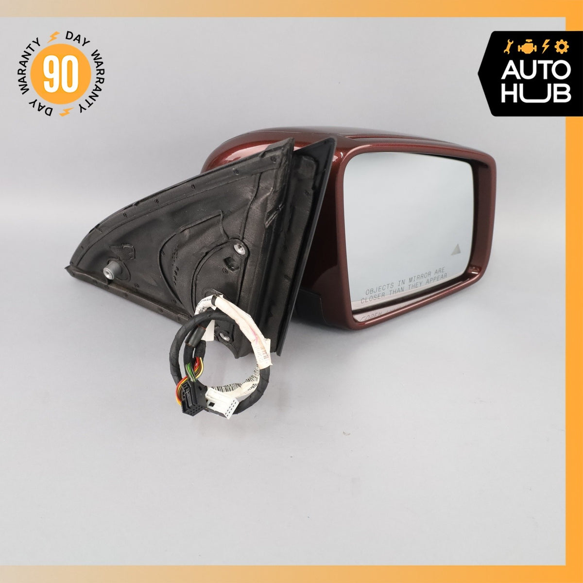 12-16 Mercedes W166 ML350 GL450 Right Rear View Door Mirror w/ Blind Spot OEM - photo 3