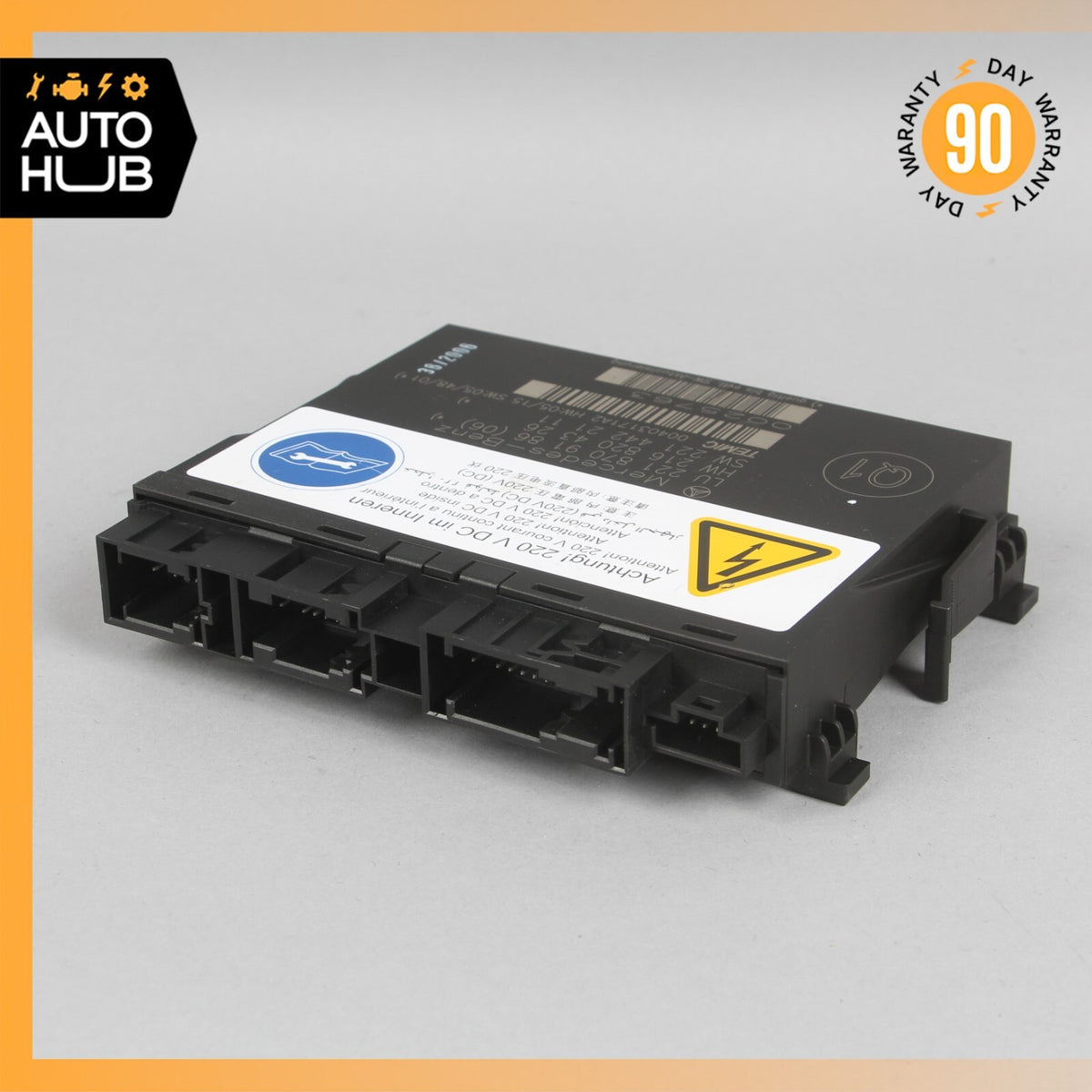 07-10 Mercedes W221 S600 S63 Front Left or Right Seat Contour Control Module OEM - photo 1
