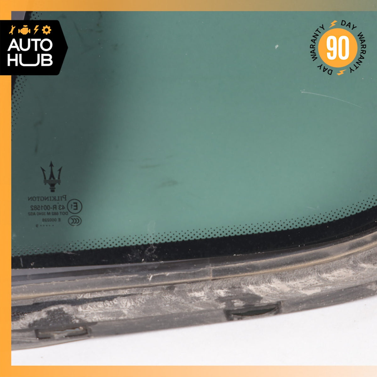 Maserati GranTurismo M145 Coupe Rear Right Side Quarter Window Glass OEM - photo 13