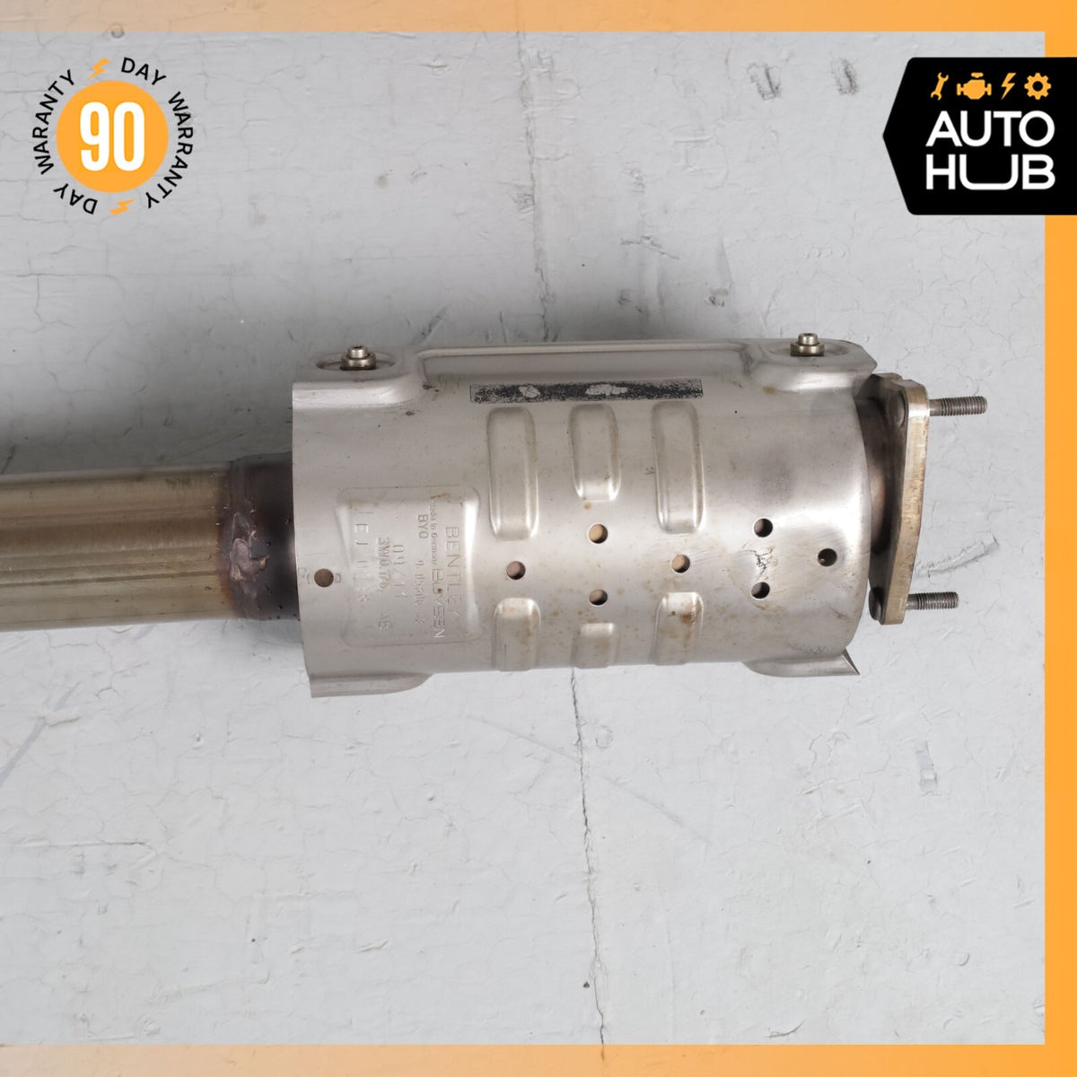 Bentley Continental GT 6.0L Middle Exhaust Downpipe Left & Right Side OEM 56k - photo 13