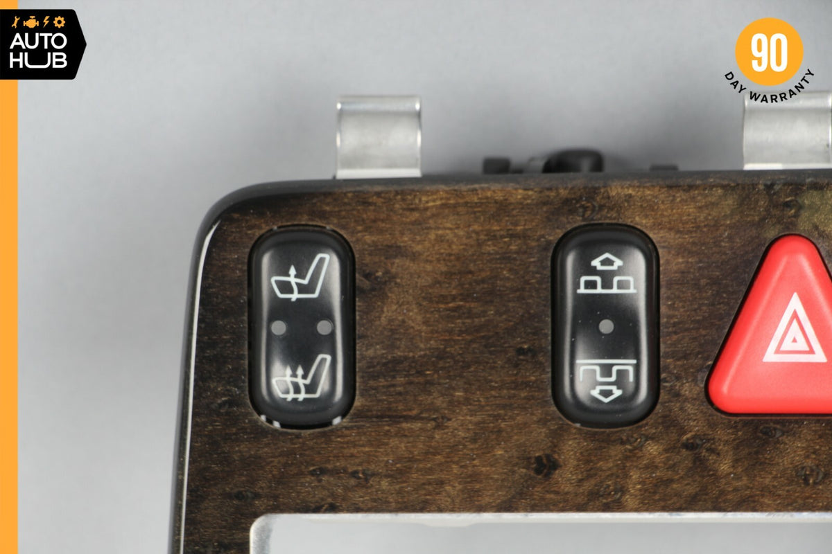 98-03 Mercedes W208 CLK430 CLK320 Hazard Door Lock Switch Control Panel OEM - photo 2