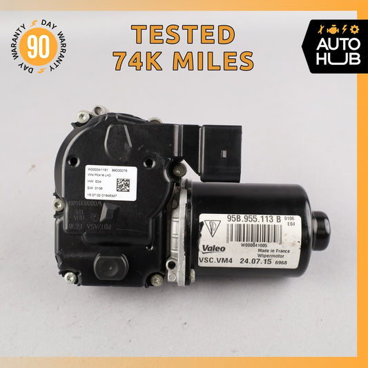 15-24 Porsche Macan 95B Front Glass Windshield Wiper Motor 95B955113B OEM - photo 1