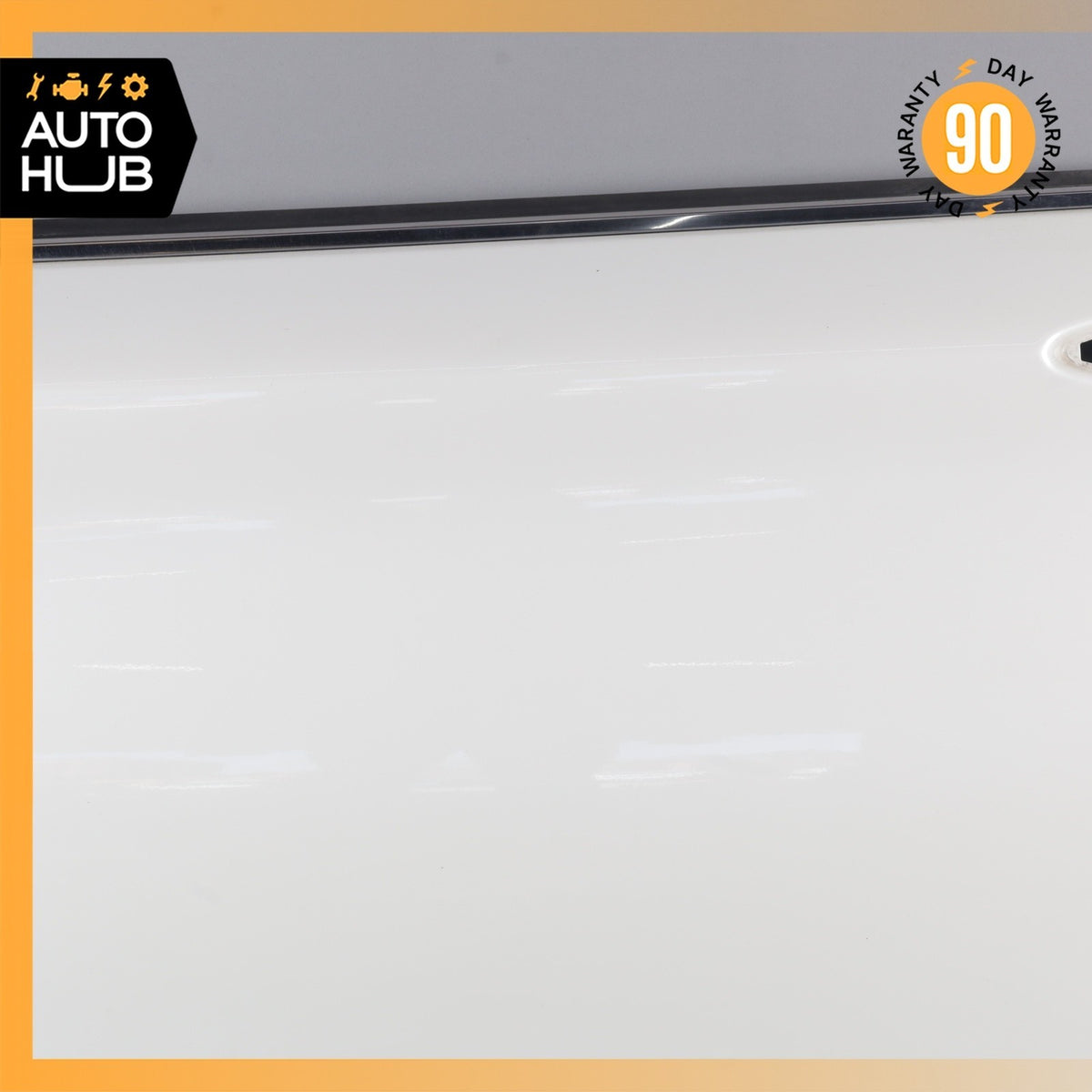 17-22 Infiniti Q60 Left Driver Side Door Shell Frame Panel White OEM 71k - photo 4