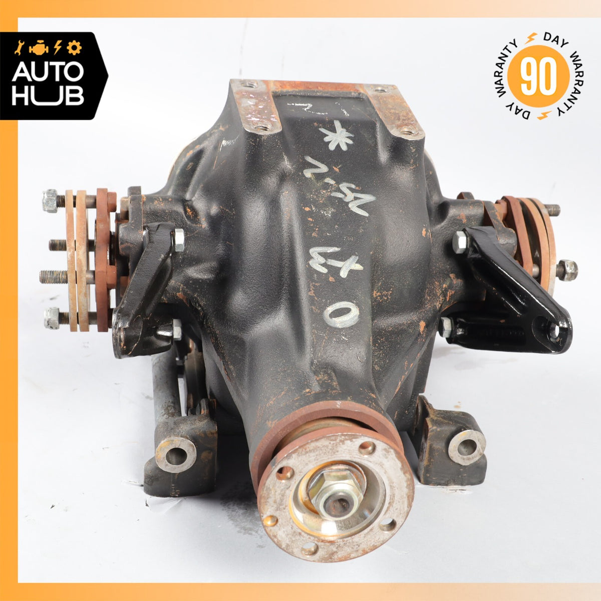 00-04 Aston Martin DB7 Vantage Auto Rear Differential Diff Axle Carrier 3.06 20k - photo 12