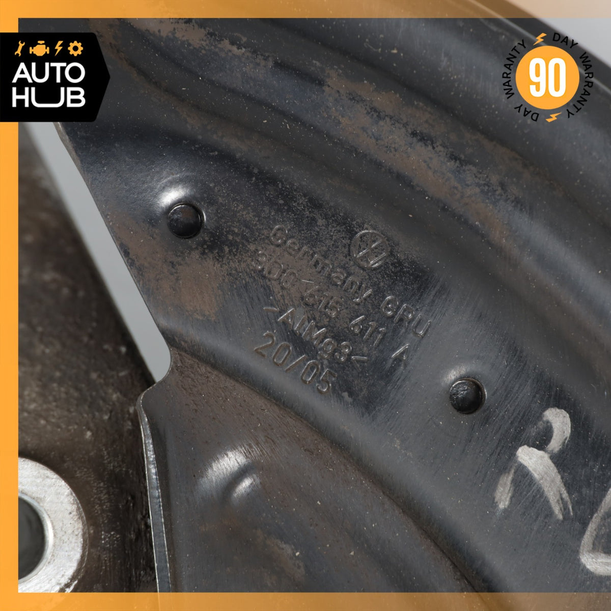 03-13 Bentley Continental GT Rear Left Driver Side Spindle Knuckle Hub OEM 61k - photo 7