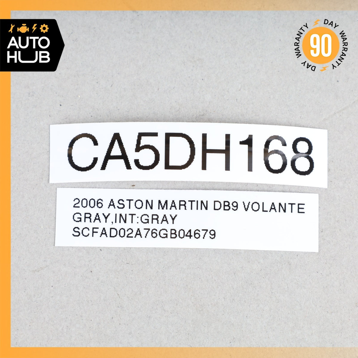 Aston Martin DB9 Headlight Head Light Lamp Control Switch 4G4311654AD OEM 34k - photo 12
