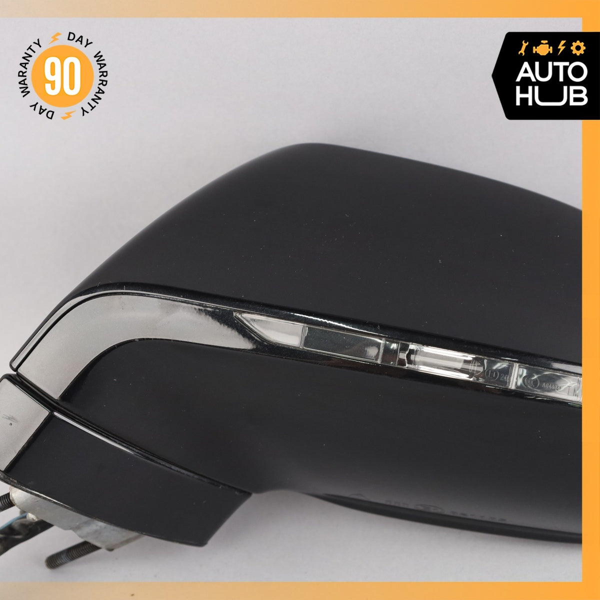 12-18 Audi 4G8 A7 S7 RS7 Left Rear View Door Mirror w/ Blind Spot OEM 60k - photo 11