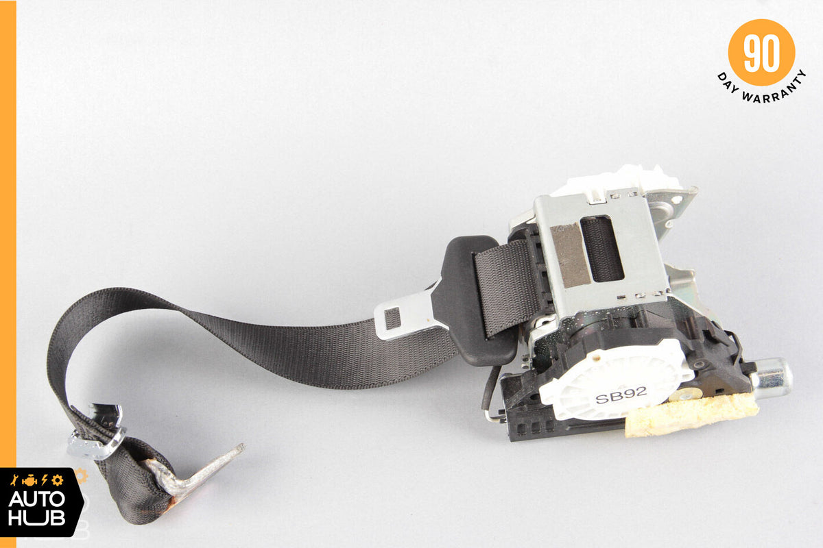 07-10 Mercedes W216 CL550 CL600 Rear Left Driver Side Seat Belt Dark Gray OEM - photo 1